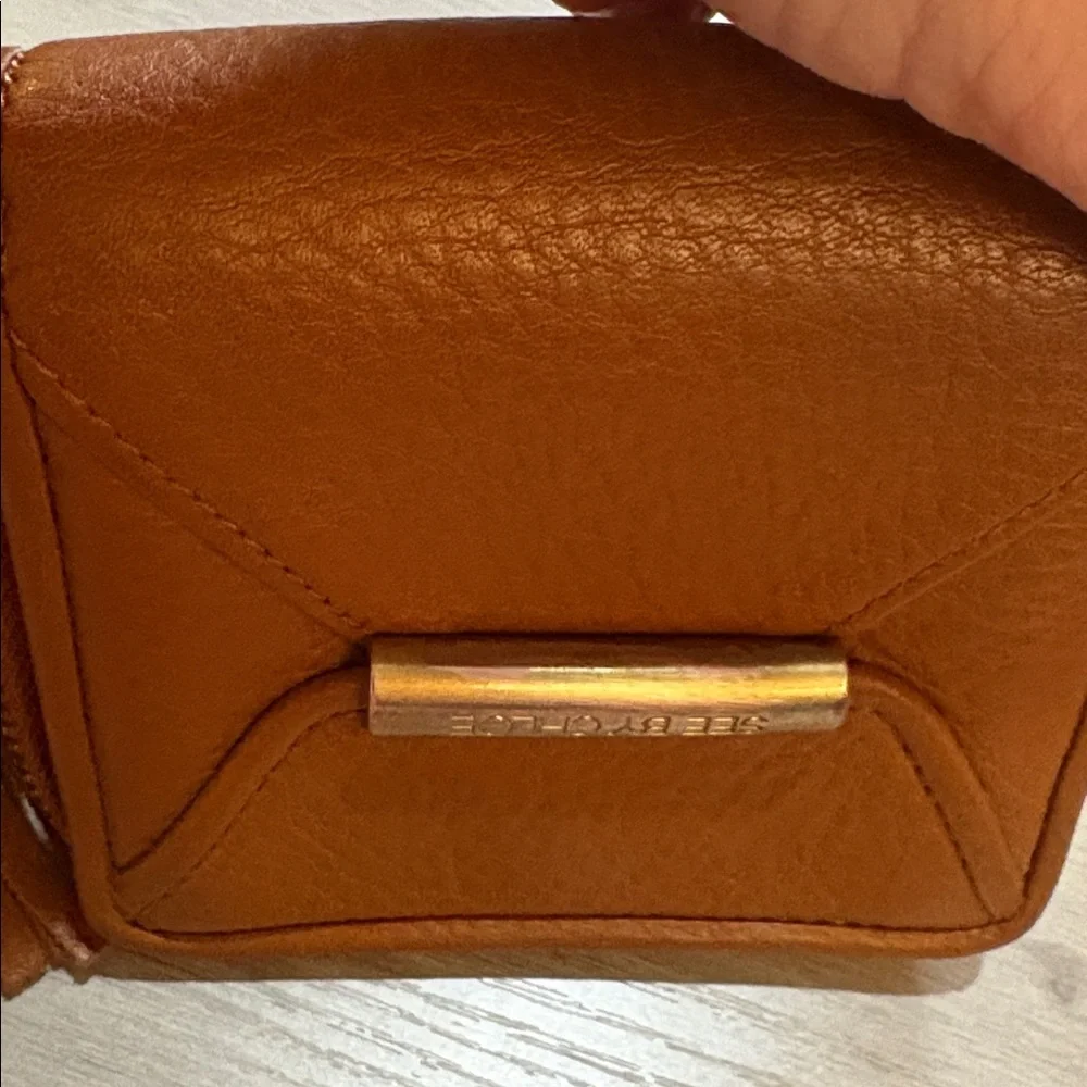 See By Chloe Tan Leather Wallet‎